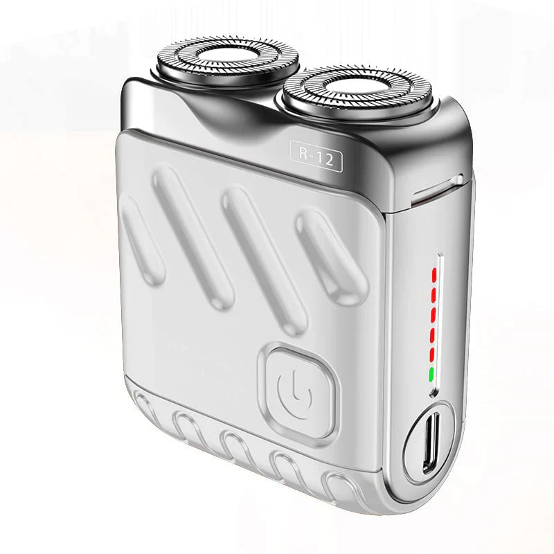 🔥🎉 Summer Hot Sale: 59% OFF! 🎁Portable Rotary Dual Ring Electric Shaver🚀