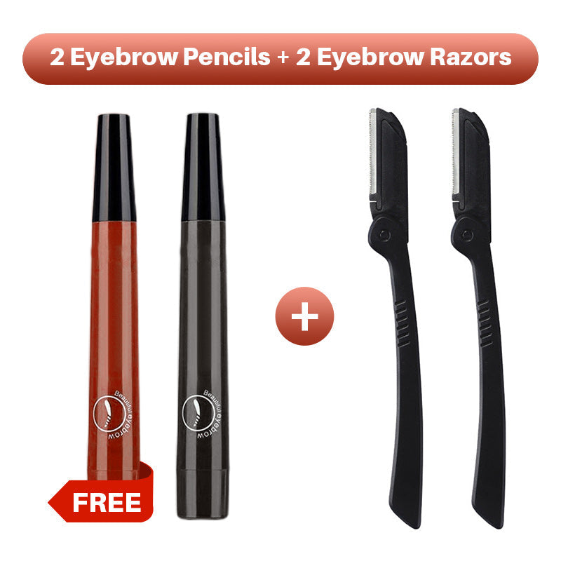 🎁Buy 1 Get 1 Free🔥Waterproof Four-tip Beard and Eyebrow Pen✨