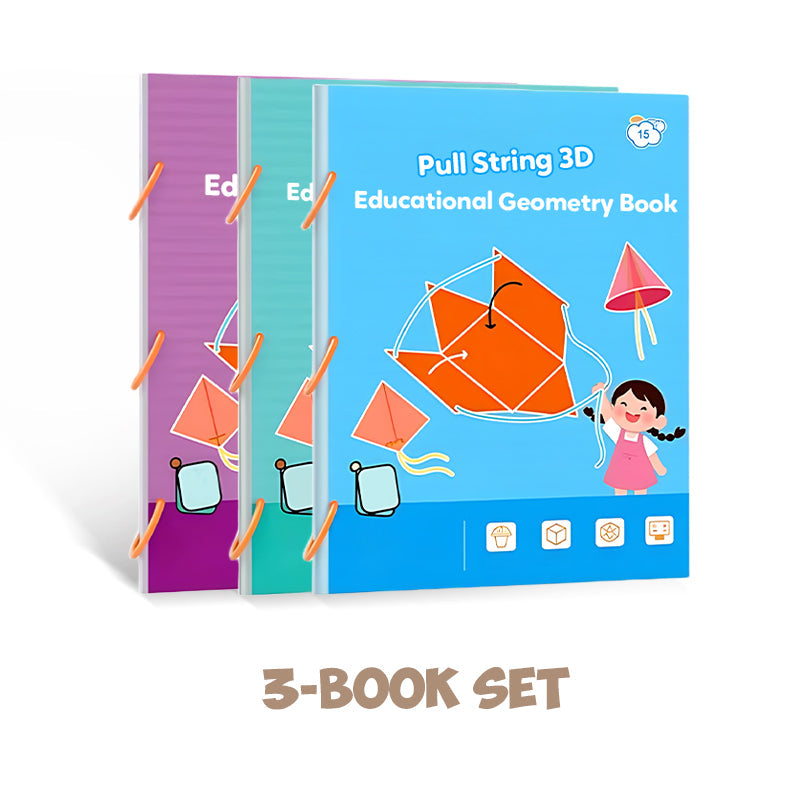 👶✨Pull String 3D Geometry Learning Book