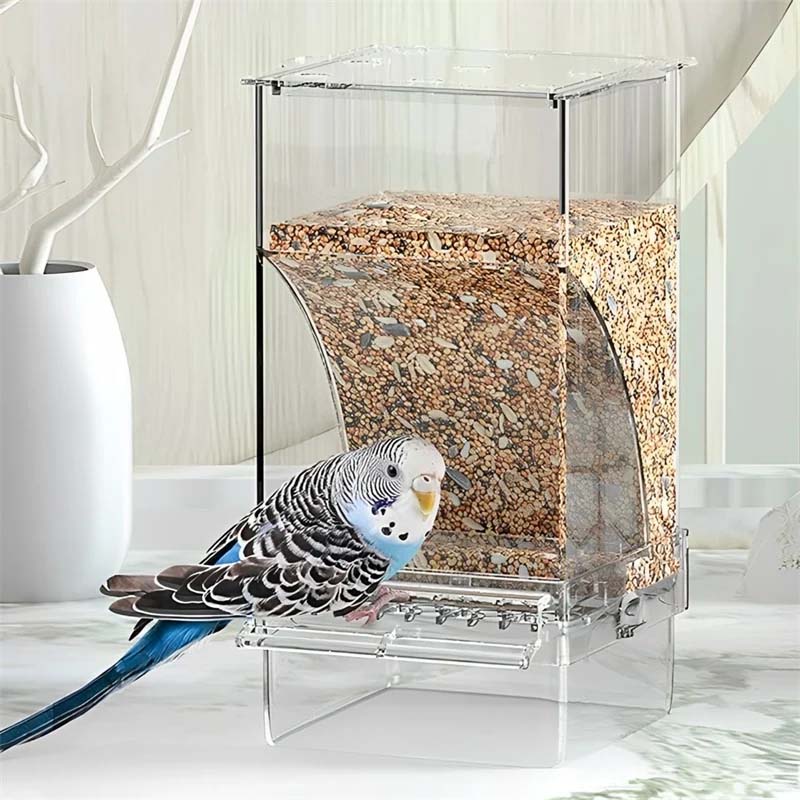 š„Hot Sale 49% OFF š¦Automatic No-Spill Transparent Bird Feeder