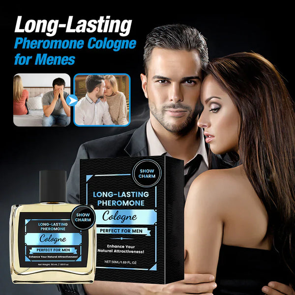 🚀Long-Lasting Pheromone Cologne for Men❤️🔥| 24H Magnetic Attraction | Women-Voted Most Addictive Scent