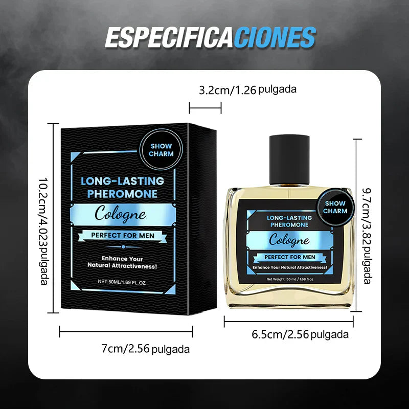 🚀Long-Lasting Pheromone Cologne for Men❤️🔥| 24H Magnetic Attraction | Women-Voted Most Addictive Scent