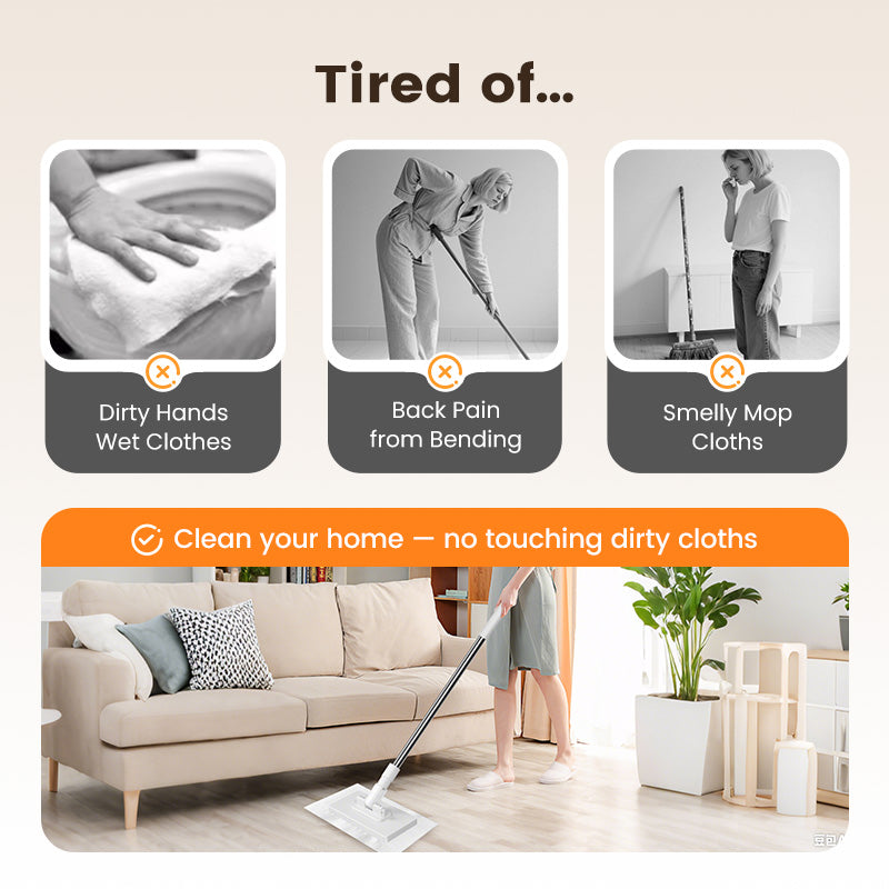 💥 Last day! 53% Off 💥 Multi-Surface Sweeper Mop