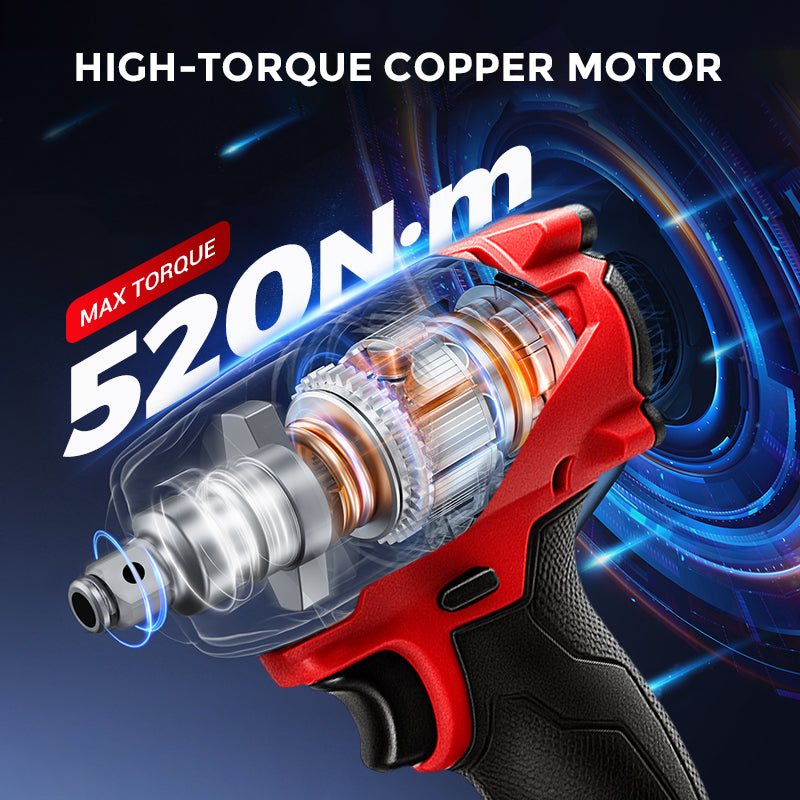 ✈️Free Shipping🔥Powerful Electric Wrench with Long-Lasting Battery