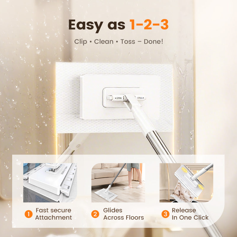 💥 Last day! 53% Off 💥 Multi-Surface Sweeper Mop