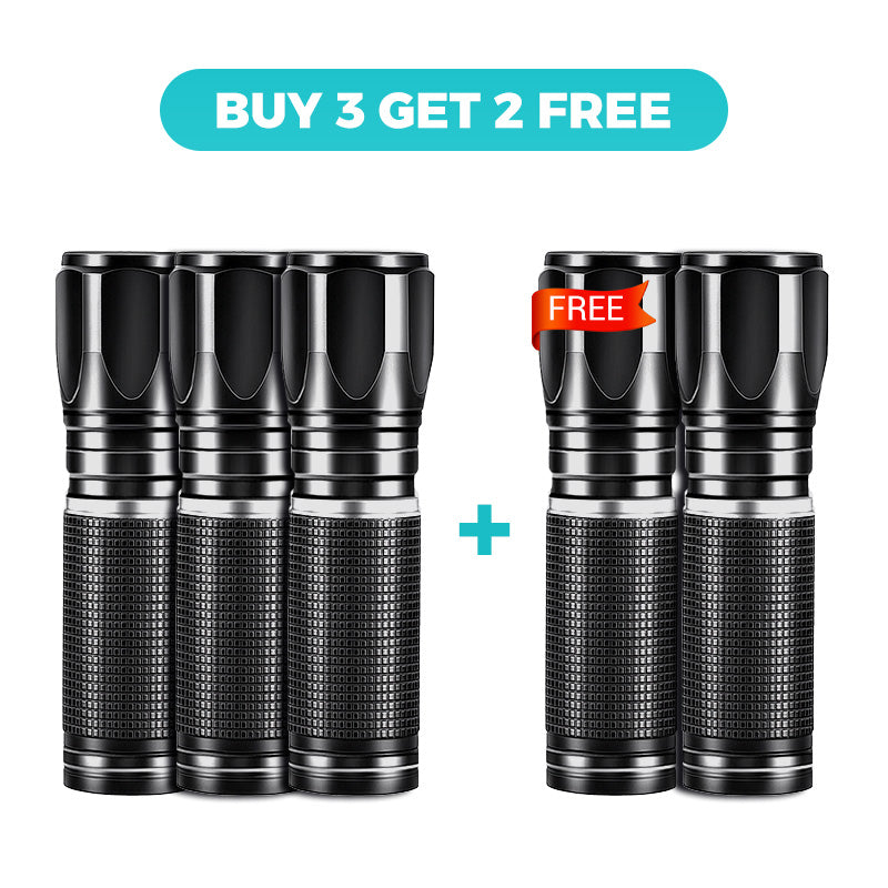 🔥 LAST DAY -BUY 2 GET 1 FREE 🔥Rechargeable mini LED flashlight with high brightness