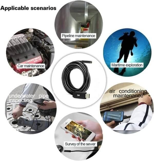 π₯3 In 1 Endoscope,Can be used for physical exploration