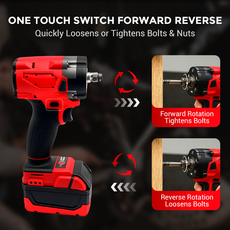 ✈️Free Shipping🔥Powerful Electric Wrench with Long-Lasting Battery