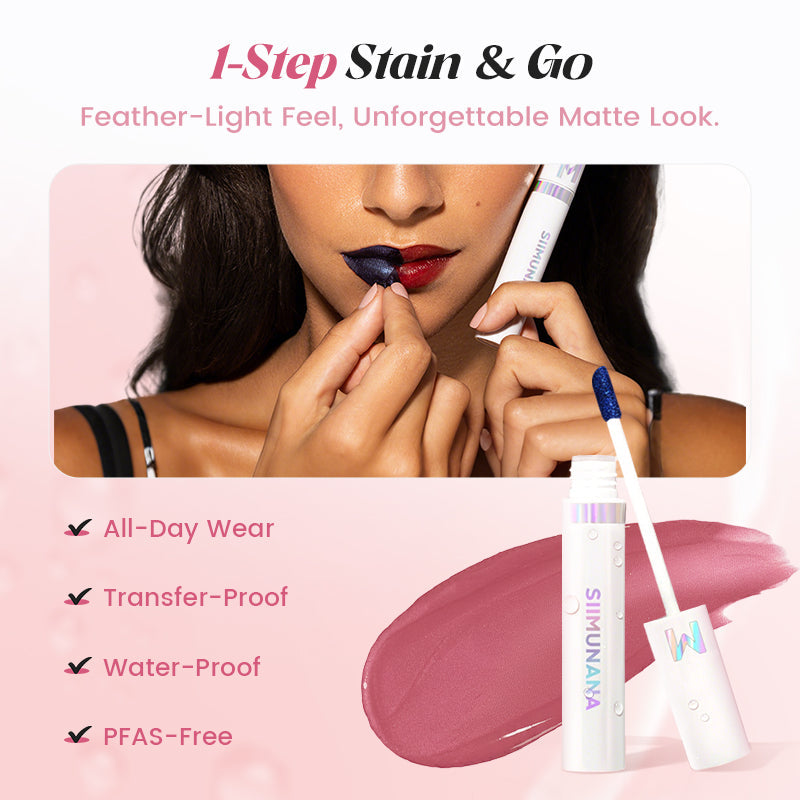 💄BUY 1 GET 1 FREE💋💦Smudge-proof Tear-On Lip Gloss for a Splash! Lip Stain Masque
