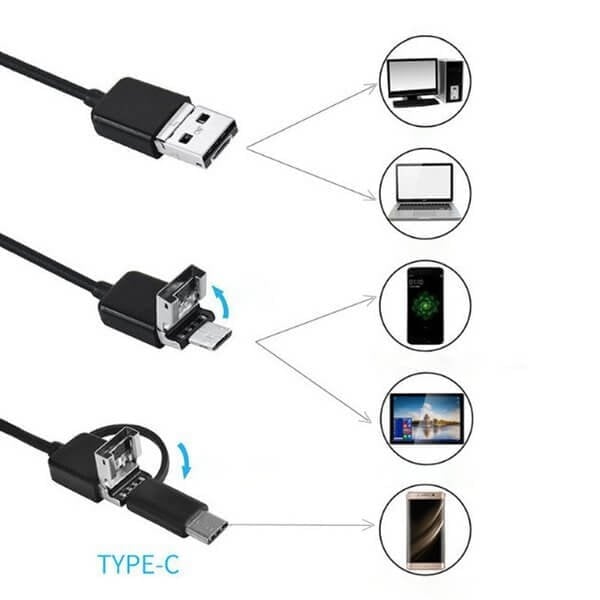 π₯3 In 1 Endoscope,Can be used for physical exploration