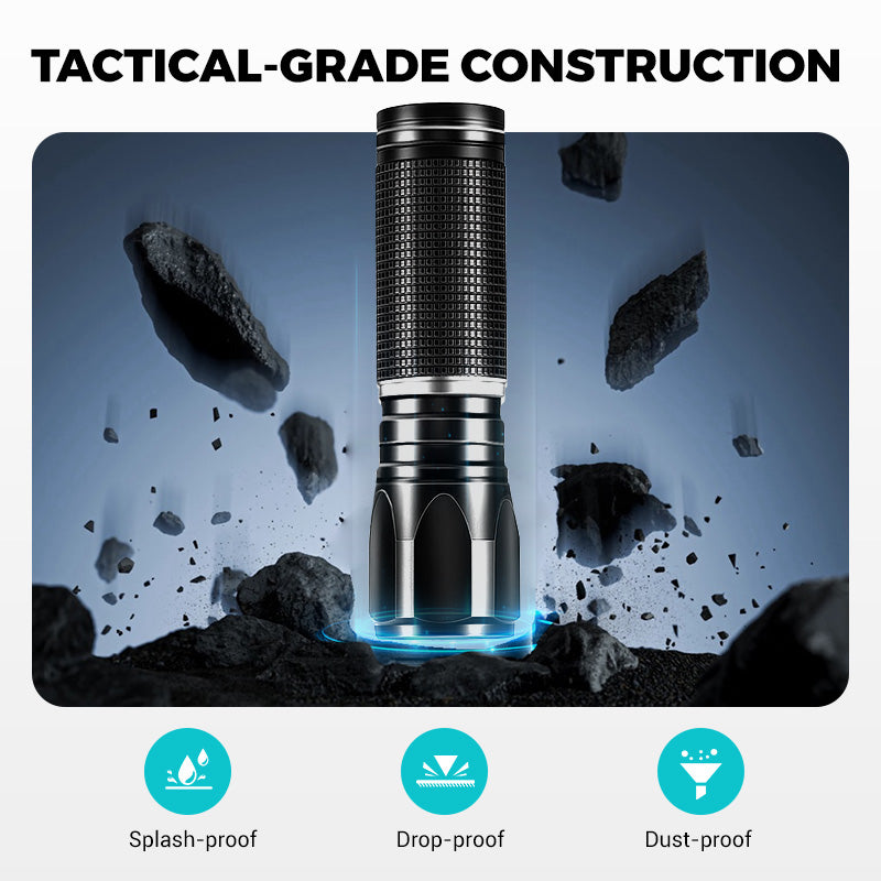 🔥 LAST DAY -BUY 2 GET 1 FREE 🔥Rechargeable mini LED flashlight with high brightness