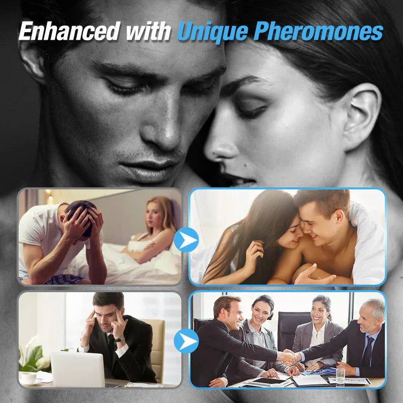 🚀Long-Lasting Pheromone Cologne for Men❤️🔥| 24H Magnetic Attraction | Women-Voted Most Addictive Scent