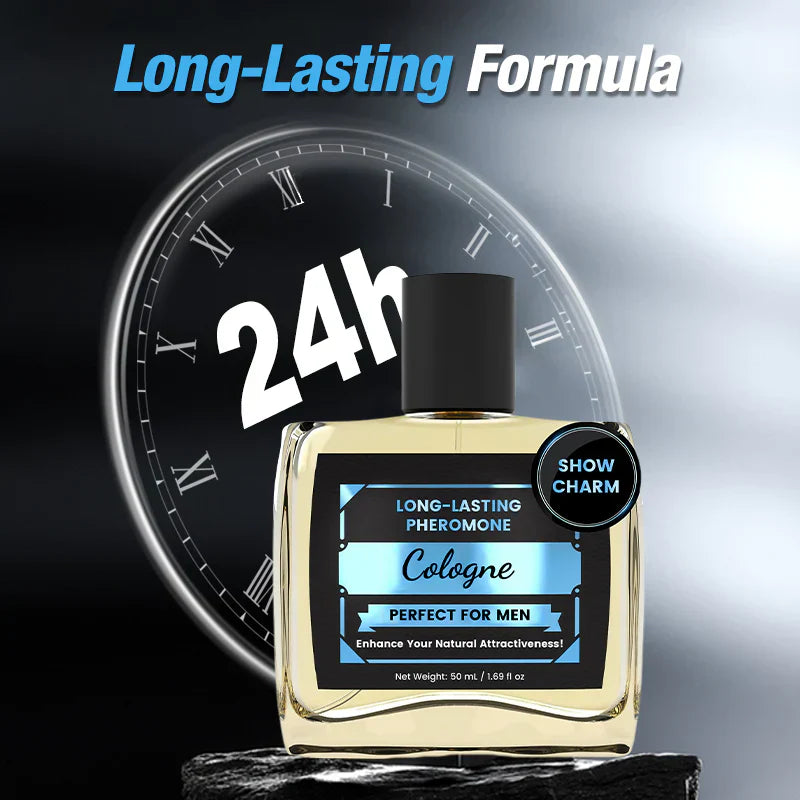 🚀Long-Lasting Pheromone Cologne for Men❤️🔥| 24H Magnetic Attraction | Women-Voted Most Addictive Scent
