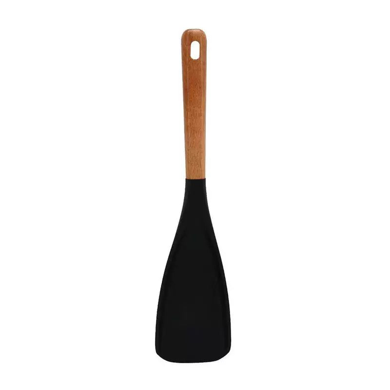 🔥New Hot Selling❤️🔥 Silicone Salad Spatula with Wood Handle