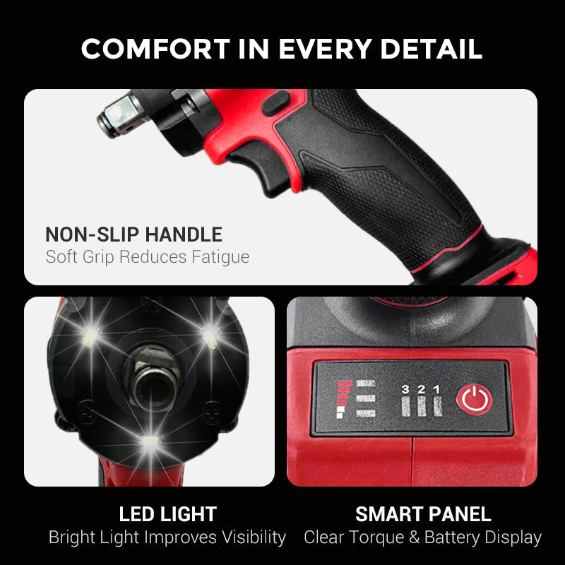 ✈️Free Shipping🔥Powerful Electric Wrench with Long-Lasting Battery