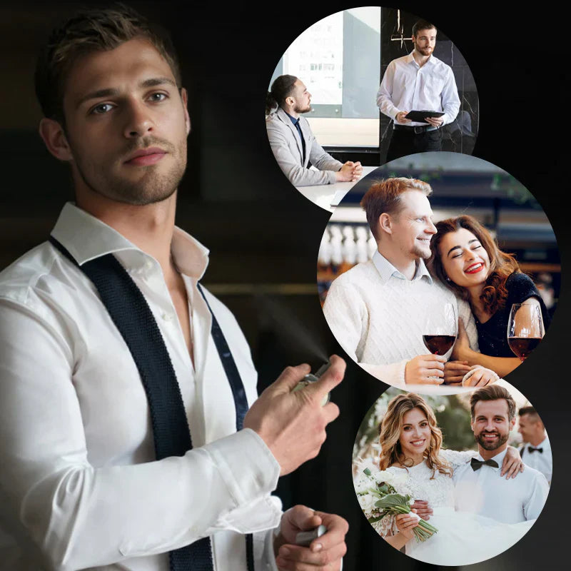 🚀Long-Lasting Pheromone Cologne for Men❤️🔥| 24H Magnetic Attraction | Women-Voted Most Addictive Scent