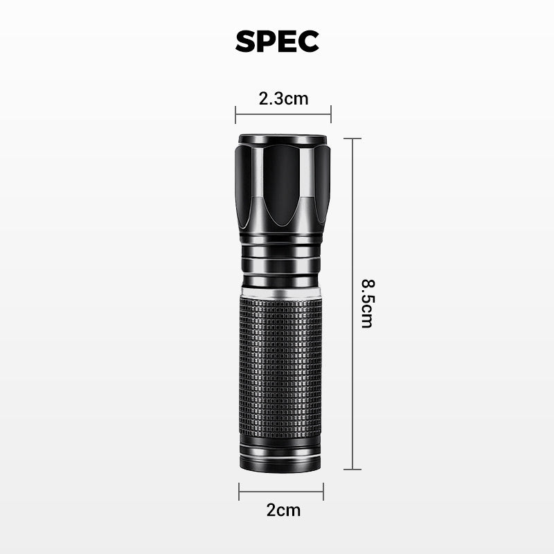 🔥 LAST DAY -BUY 2 GET 1 FREE 🔥Rechargeable mini LED flashlight with high brightness