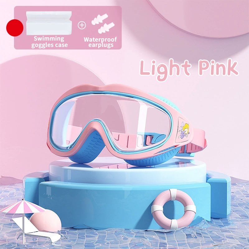 【💥2025 New Arrival 50% OFF💥】🎉HD children's large frame waterproof and anti-fog swimming goggles