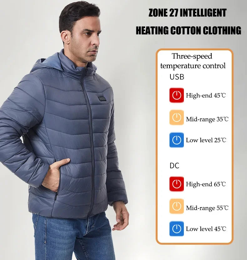 Yunnuan Workwear - 27-Zone Intelligent Temperature Control Cotton Clothing
