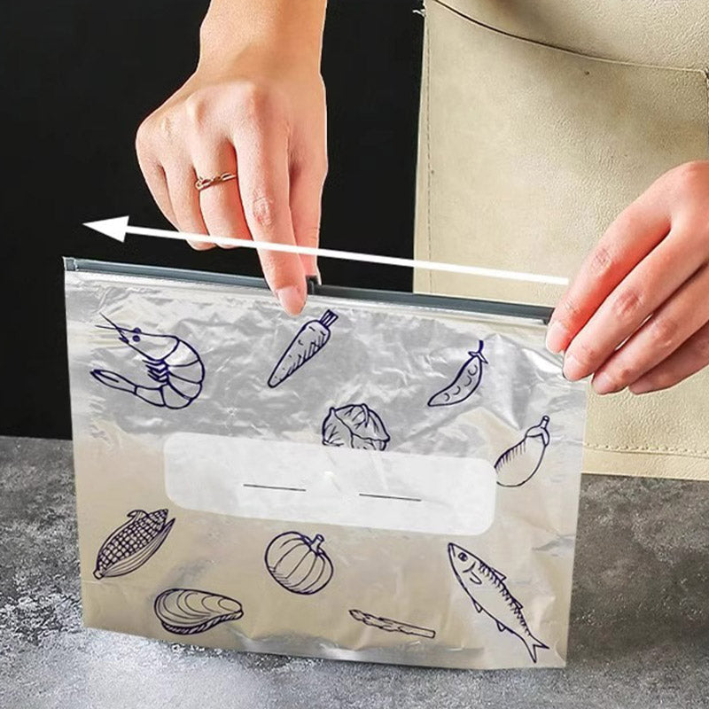 š„Global bestsellerš Limited time offer! Buy 3 get 2 freeš„¦Reusable Aluminum Foil Sealable Storage Bags