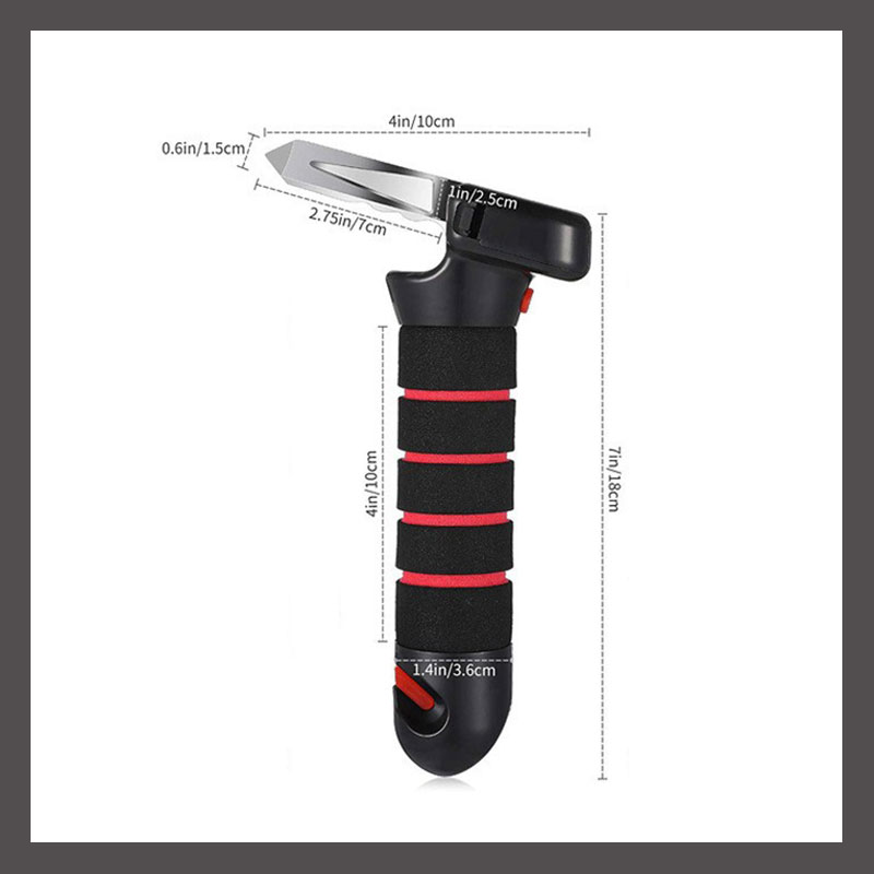 💥HOT SALE 50% OFF💥 3-in-1 Car Door Safety Handle – Assist Grab, Window Breaker & Seatbelt Cutter