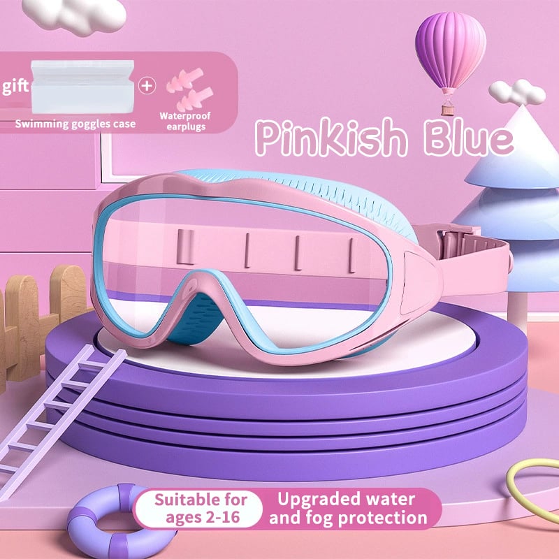 【💥2025 New Arrival 50% OFF💥】🎉HD children's large frame waterproof and anti-fog swimming goggles