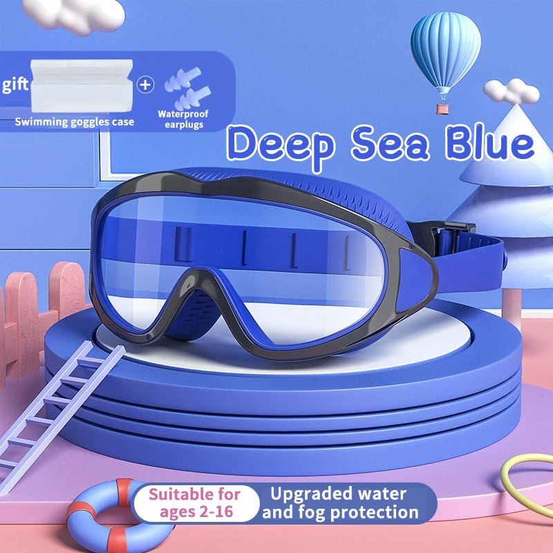 【💥2025 New Arrival 50% OFF💥】🎉HD children's large frame waterproof and anti-fog swimming goggles