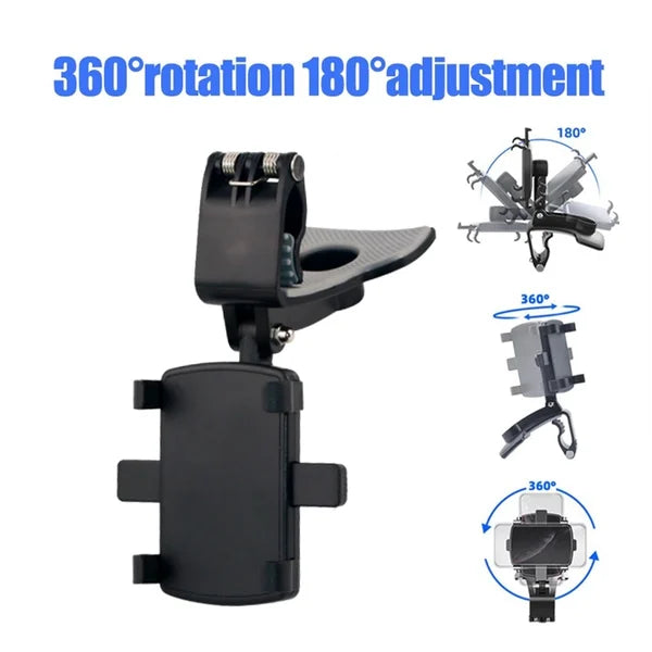 š„LAST DAY -BUY 2 GET 1 FREEš„Multifunctional Dashboard Clip-on Car Phone Holder