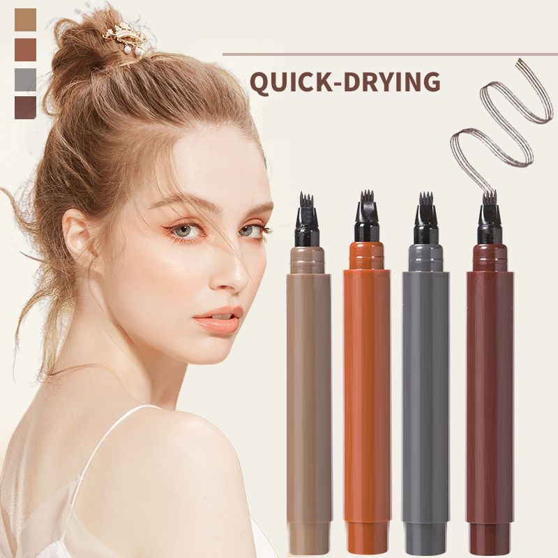 🎁Buy 1 Get 1 Free🔥Waterproof Four-tip Beard and Eyebrow Pen✨