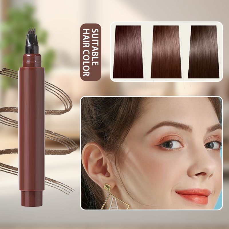 🎁Buy 1 Get 1 Free🔥Waterproof Four-tip Beard and Eyebrow Pen✨