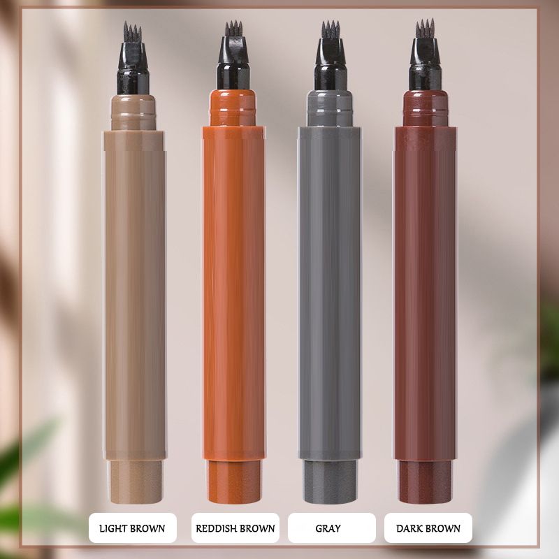 🎁Buy 1 Get 1 Free🔥Waterproof Four-tip Beard and Eyebrow Pen✨