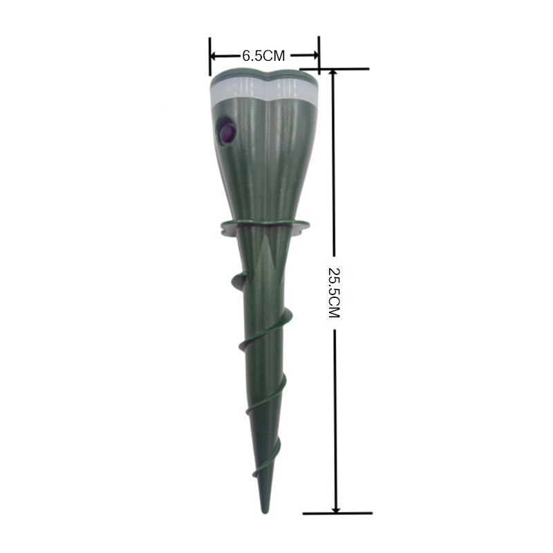 🎉This week's Special Sales - 50% OFF☘️Solar Powered Waterproof Screw Mole Repellent