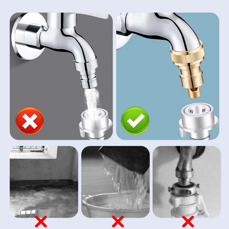 Washing Machine Automatic Water Stop Connector