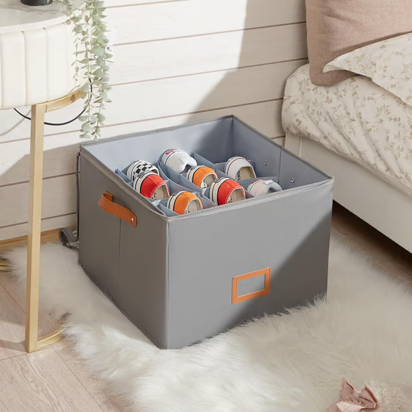 âłLimited time 50% offđ„Oxford Fabric Foldable Design Shoe Organizer, Storage Box