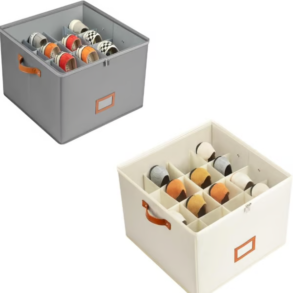âłLimited time 50% offđ„Oxford Fabric Foldable Design Shoe Organizer, Storage Box