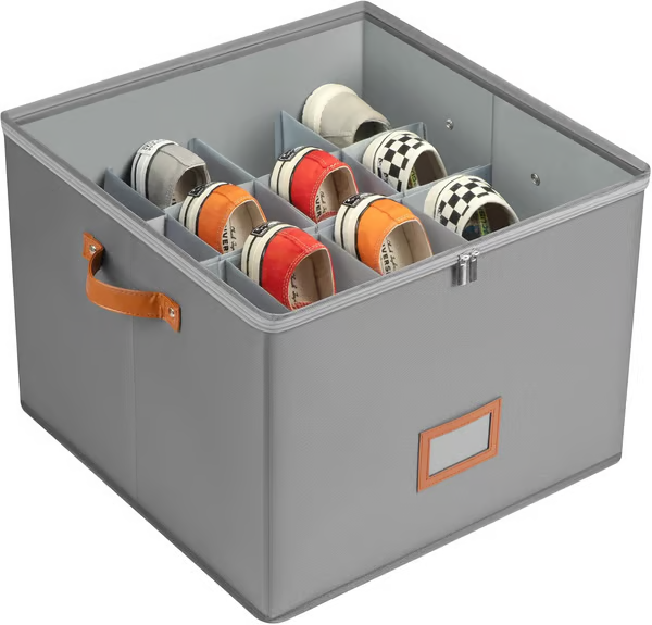 âłLimited time 50% offđ„Oxford Fabric Foldable Design Shoe Organizer, Storage Box