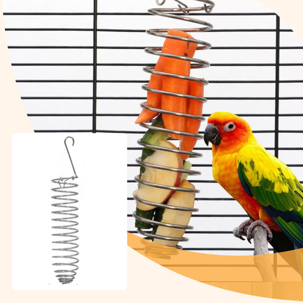 🦜Stainless Steel Hanging Feeder for Birds