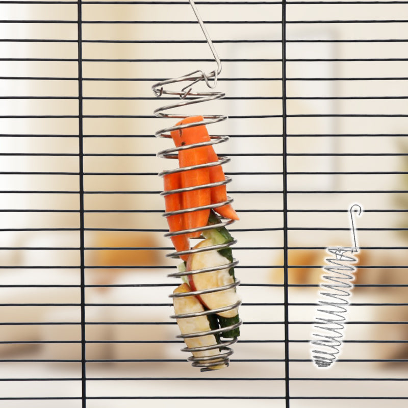 🦜Stainless Steel Hanging Feeder for Birds
