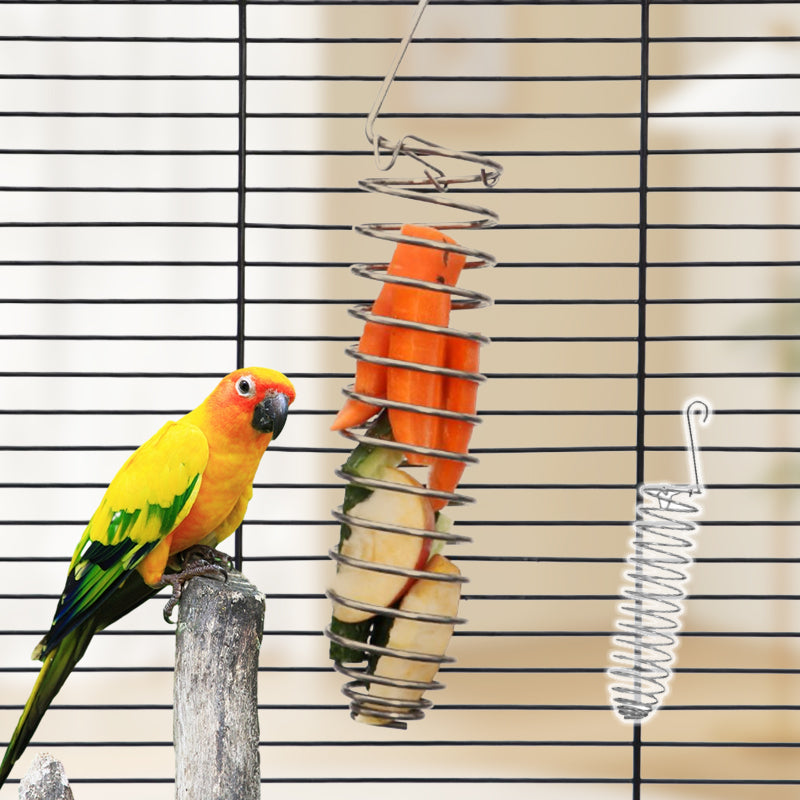 🦜Stainless Steel Hanging Feeder for Birds
