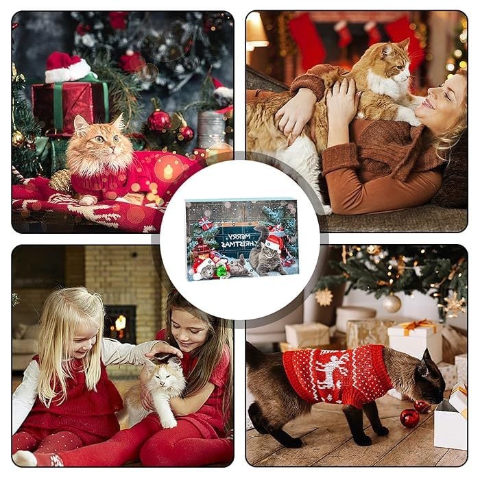 🎄🎁2025 Christmas Countdown Cat & Dog Toys Advent Calendar🐾🥳