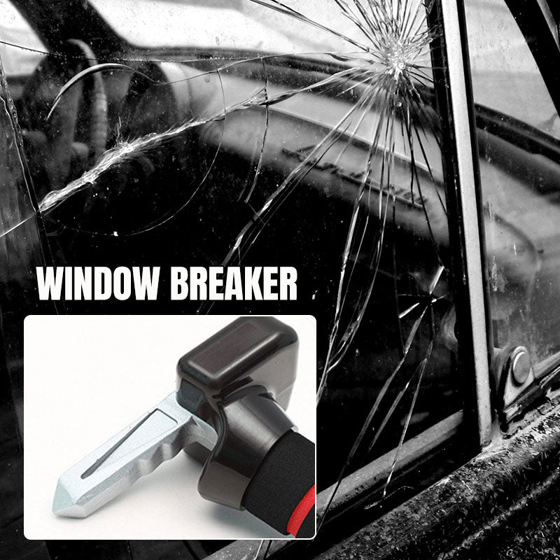 💥HOT SALE 50% OFF💥 3-in-1 Car Door Safety Handle – Assist Grab, Window Breaker & Seatbelt Cutter