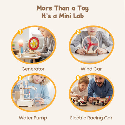 🔧 60% OFF NOW! 🧩 DIY Creative Handmade Tech Toys - Build & Learn with Electronic Components, Fun STEM Education for Kids 🚀📦