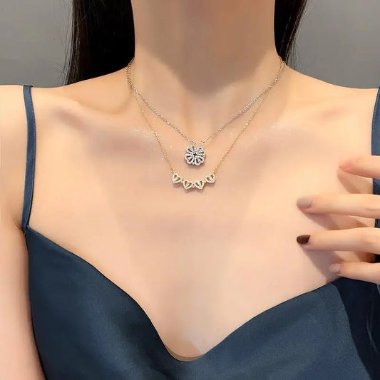 Pendants are 925 silver with synthetic zirconia.