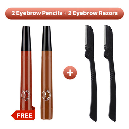 🎁Buy 1 Get 1 Free🔥Waterproof Four-tip Beard and Eyebrow Pen✨
