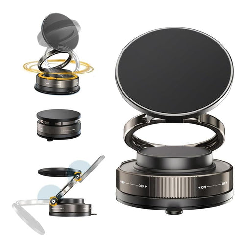 💜LAST DAY - BUY 1 GET 1 FREE💜 360° Adjustable Vacuum Magnetic Phone Holder