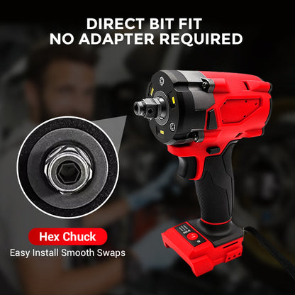 ✈️Free Shipping🔥Powerful Electric Wrench with Long-Lasting Battery