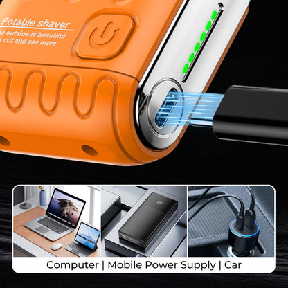 🔥🎉 Summer Hot Sale: 59% OFF! 🎁Portable Rotary Dual Ring Electric Shaver🚀