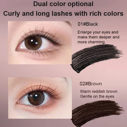 🎁Buy 1 Get 1 Free⏳Each 3.49￡[Waterproof and Non-Smudging] Lengthening and curling long-lasting mascara
