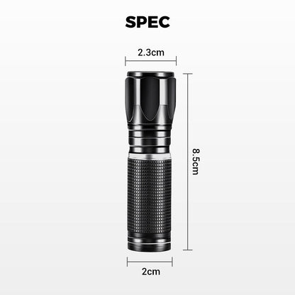 🔥 LAST DAY -BUY 2 GET 1 FREE 🔥Rechargeable mini LED flashlight with high brightness