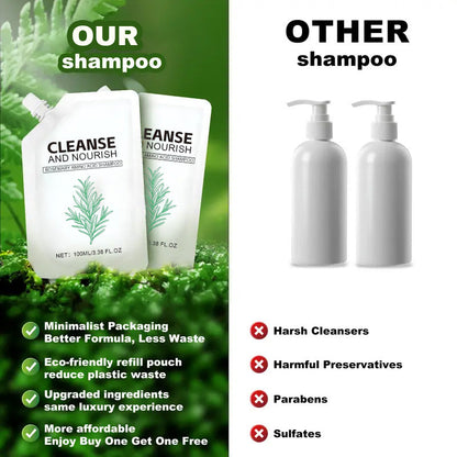 Refreshing Smooth & Glossy Hair Shampoo